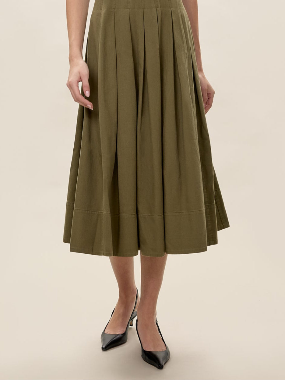 Edith Garment Dyed Dress