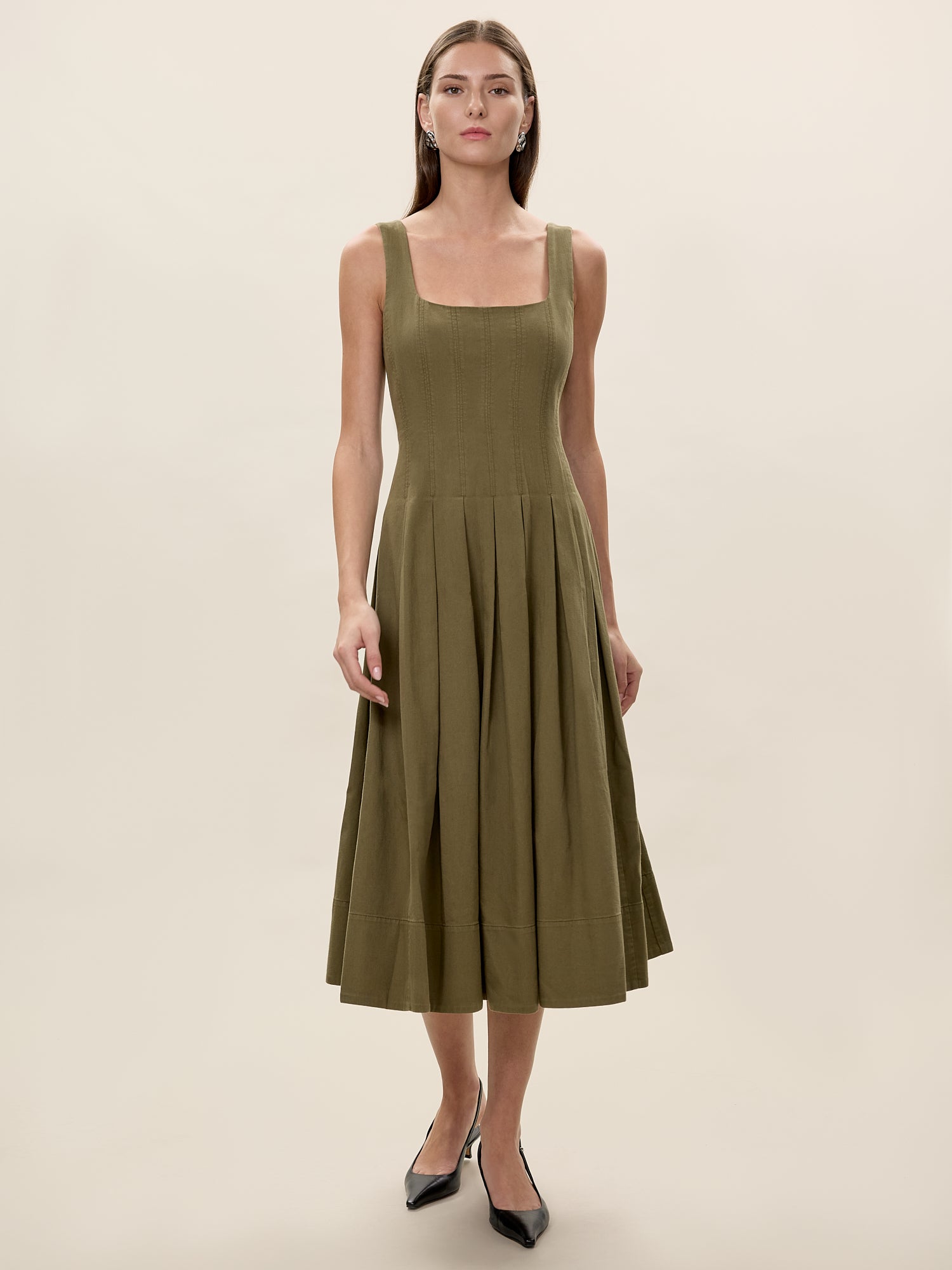 Edith Garment Dyed Dress