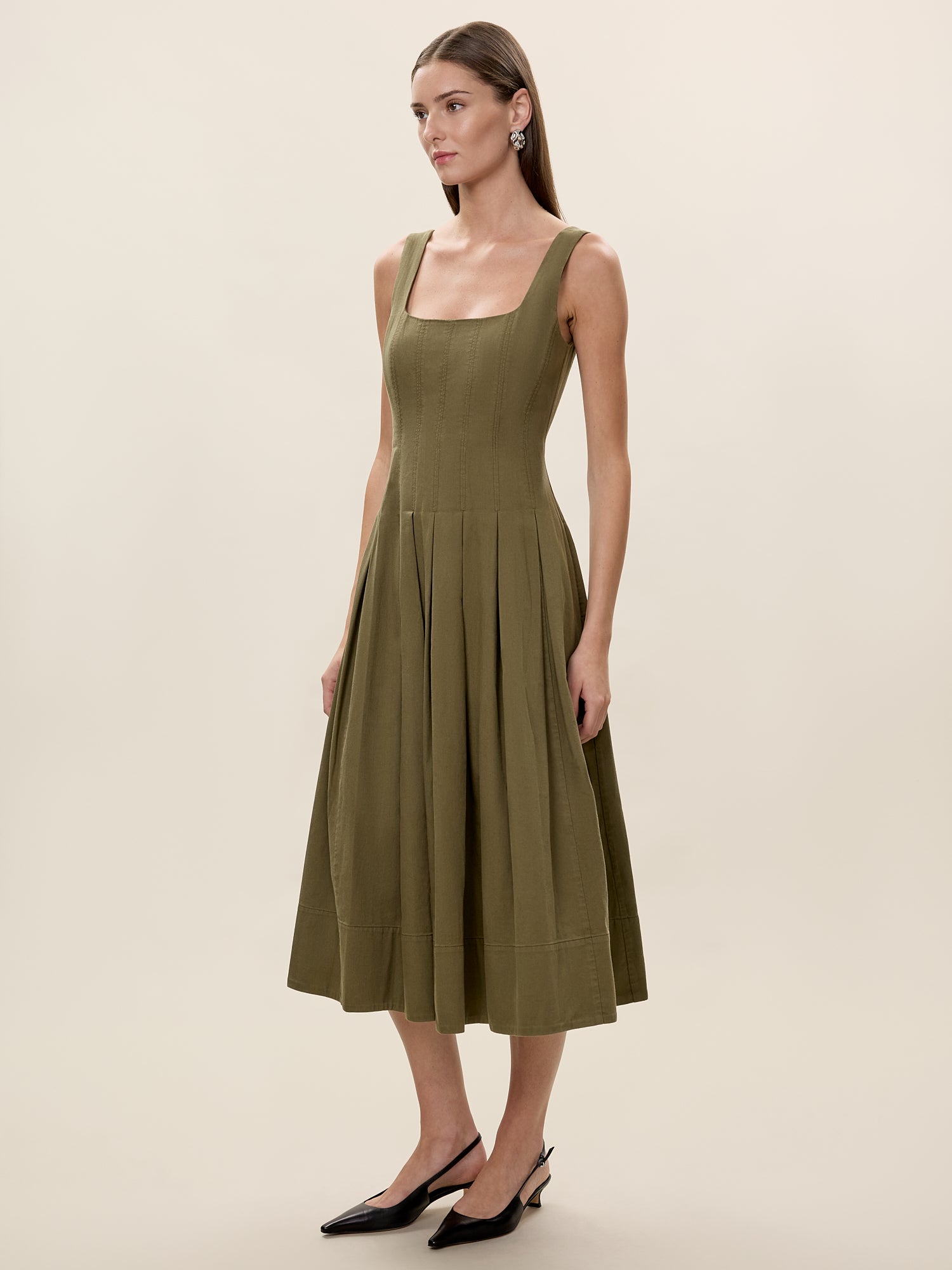 Edith Garment Dyed Dress