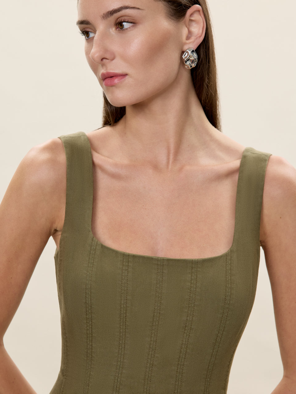 Edith Garment Dyed Dress