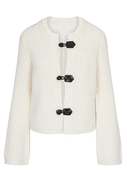 Novelty Wool Toggle Cardi