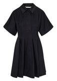 Poplin Waisted Shirt Dress