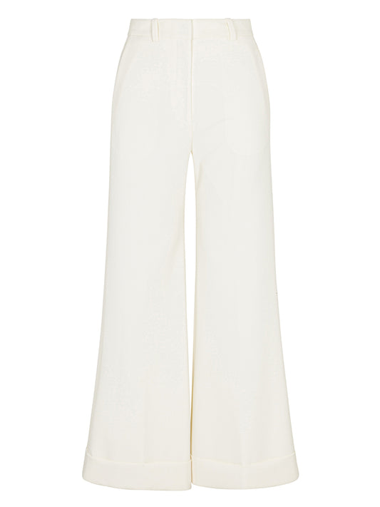 Refined Suiting Wide Leg Trouser