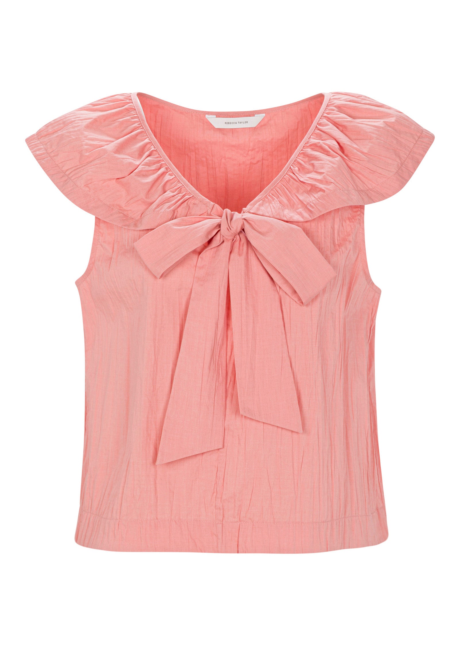 Marietta Crinkle Top in Sorbet by Rebecca Taylor