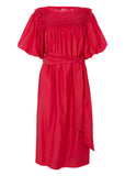Merrick Silk Cotton Midi Dress