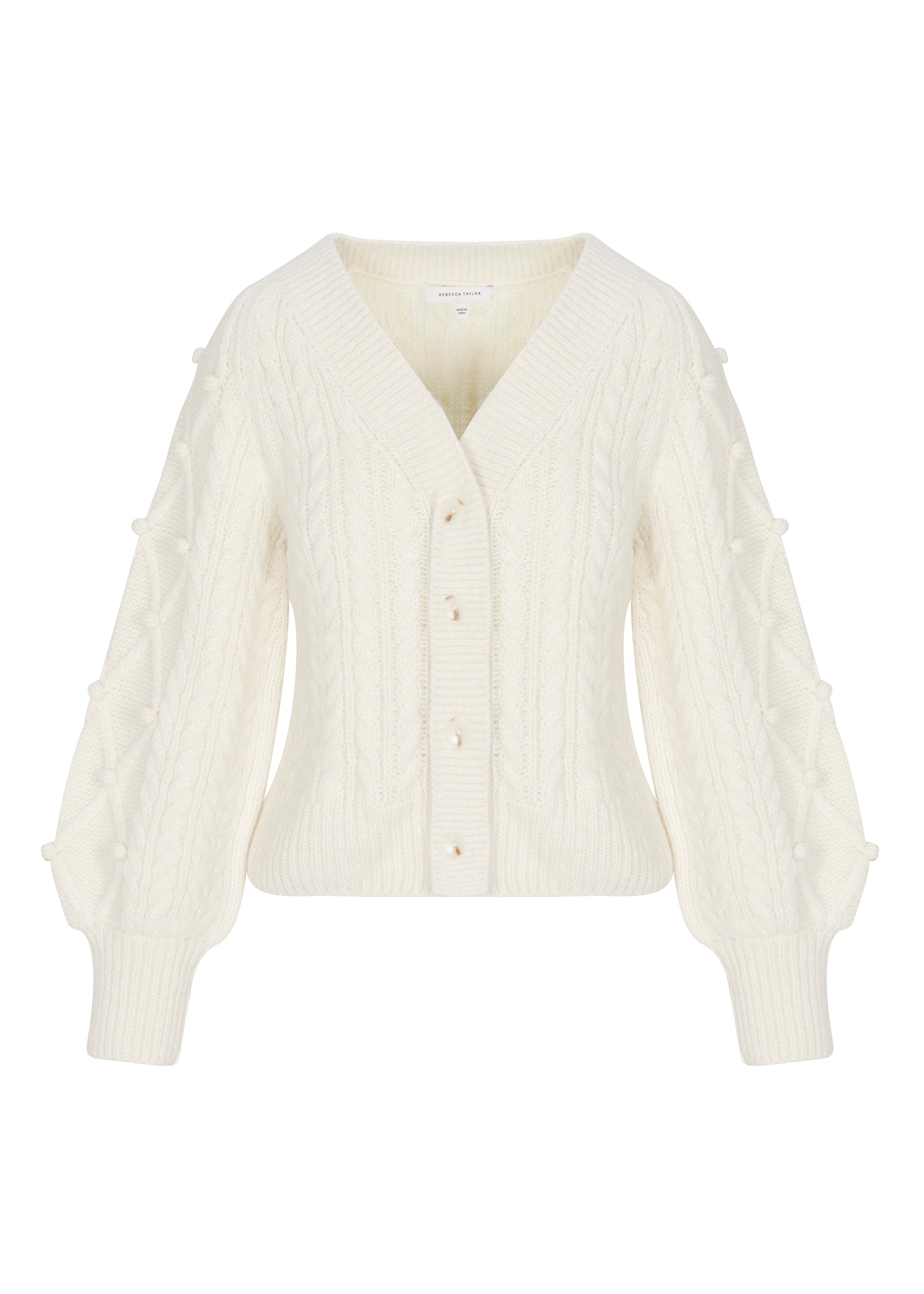  Petra Cardigan in Ivory by Rebecca Taylor