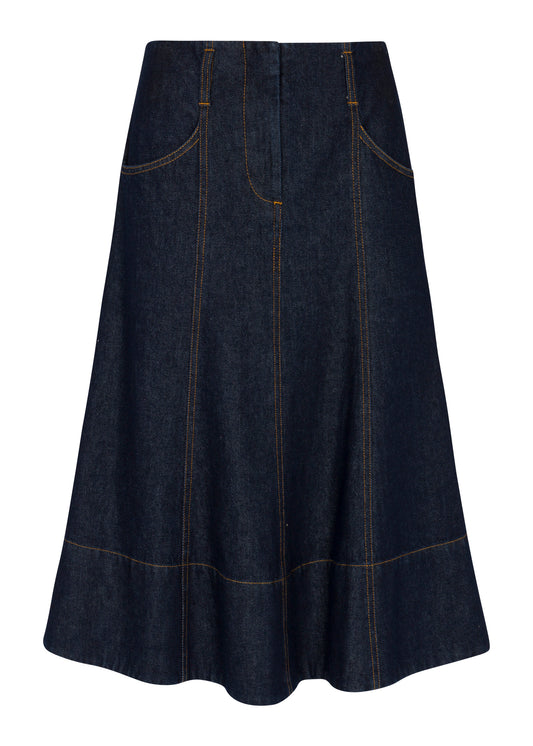 Gabrielle Denim Skirt