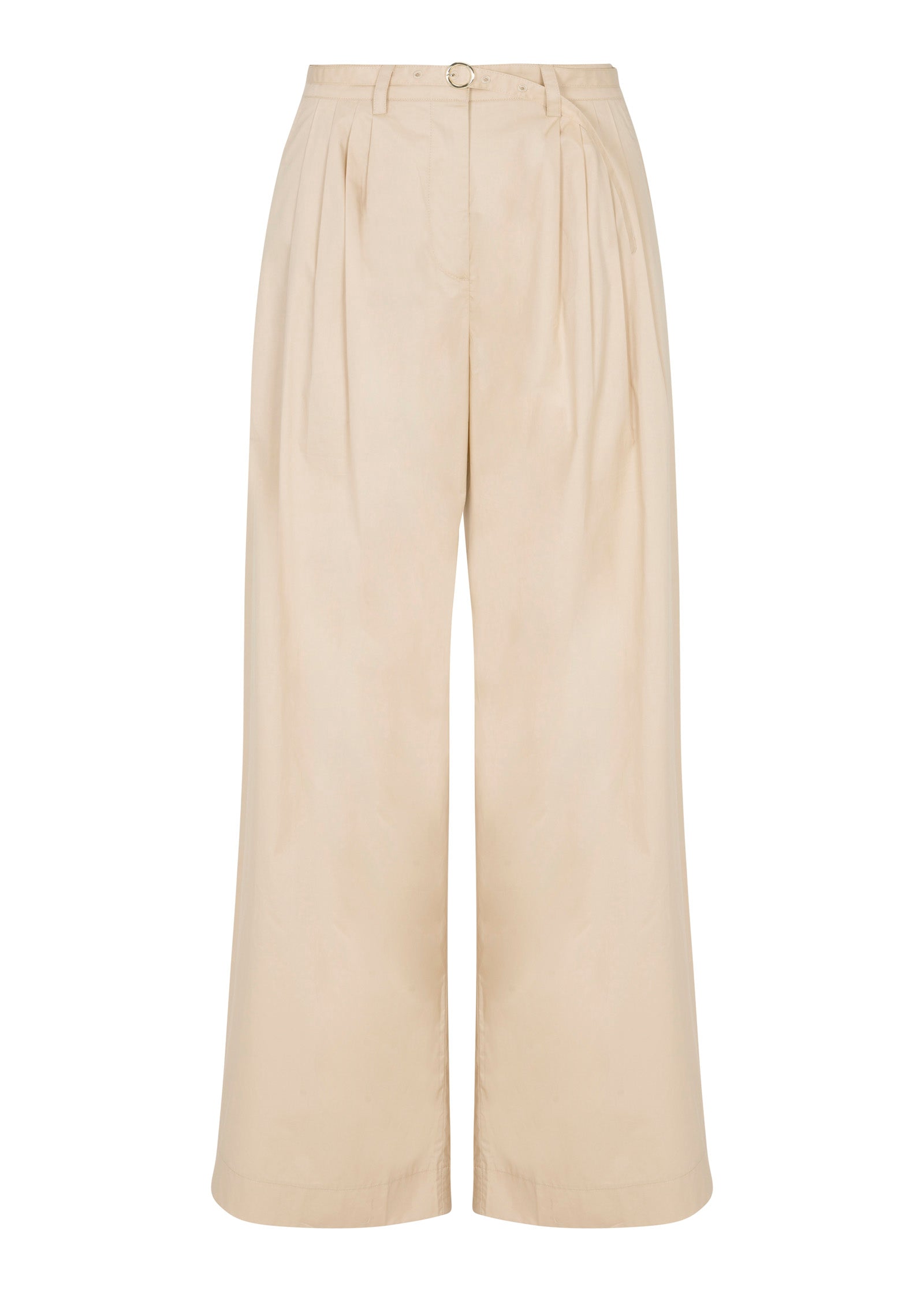  Raquel Twill Pant in Latte by Rebecca Taylor