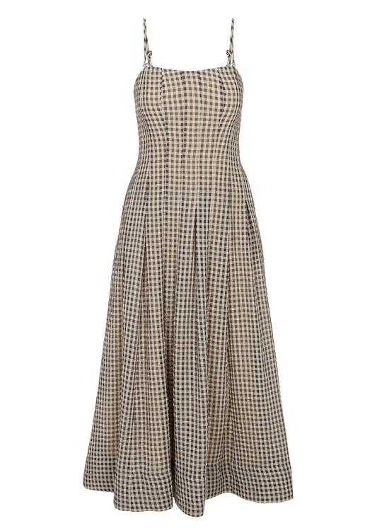 Aster Gingham Dress