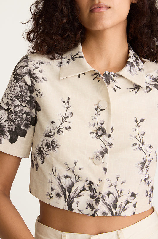 Emblem Fleur Blouse