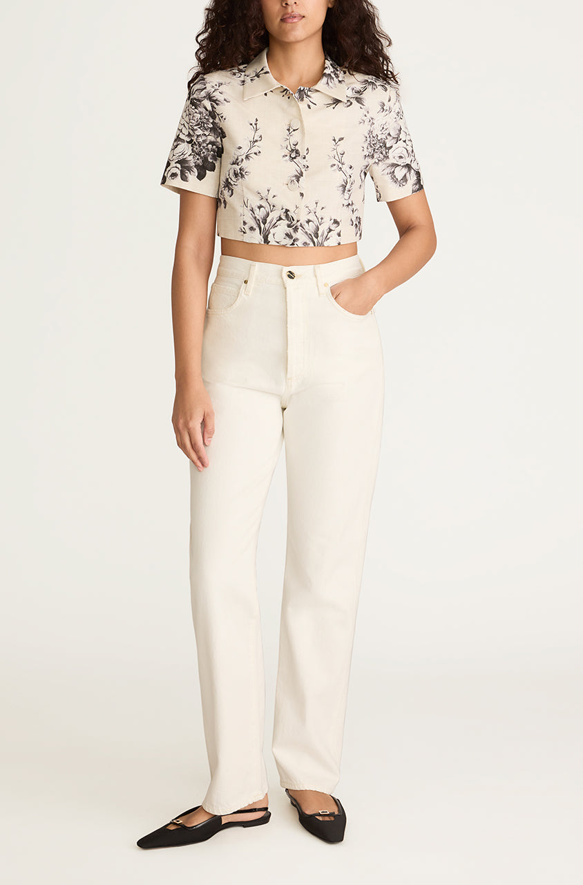 Emblem Fleur Blouse