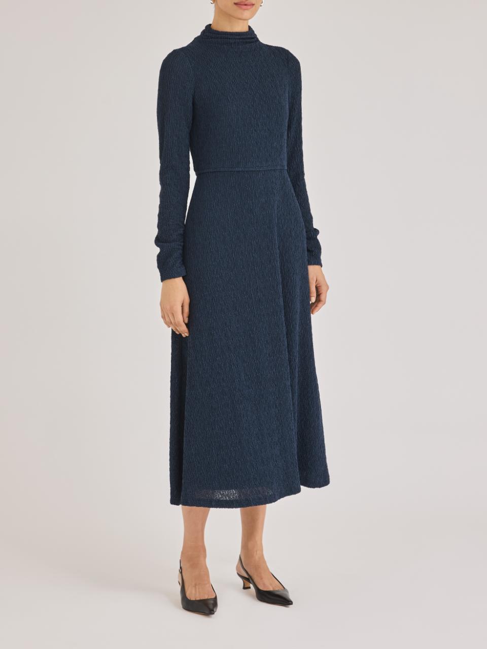 Rebecca Taylor Taryn Dress in Navy