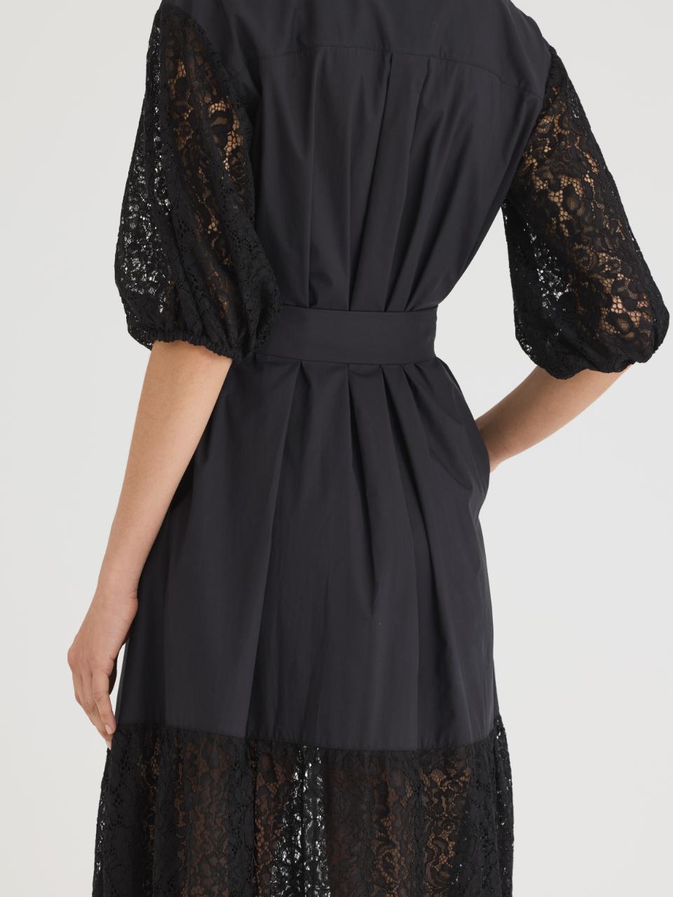 Rebecca Taylor Idun Dress in Black