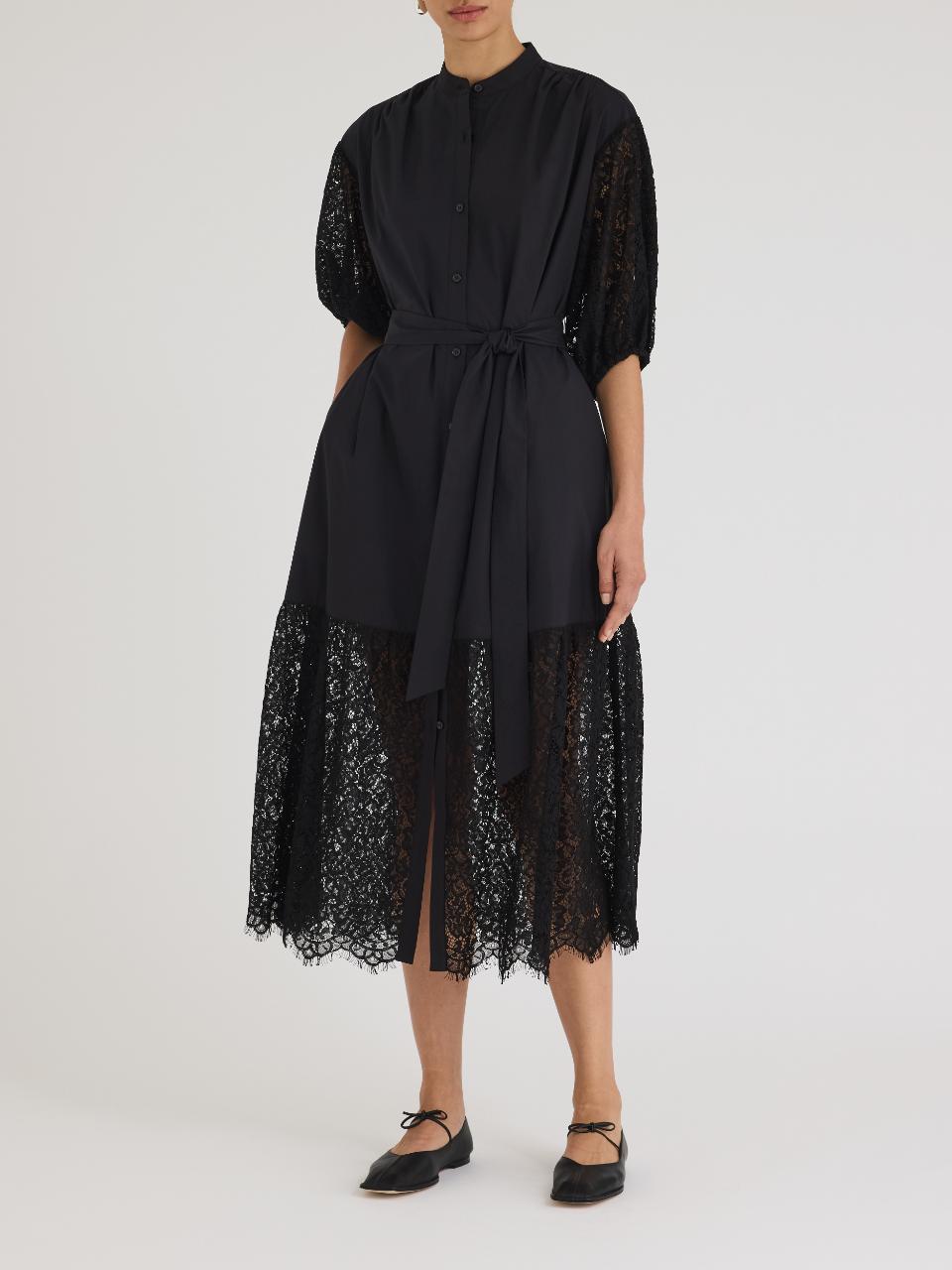 Rebecca Taylor Idun Dress in Black