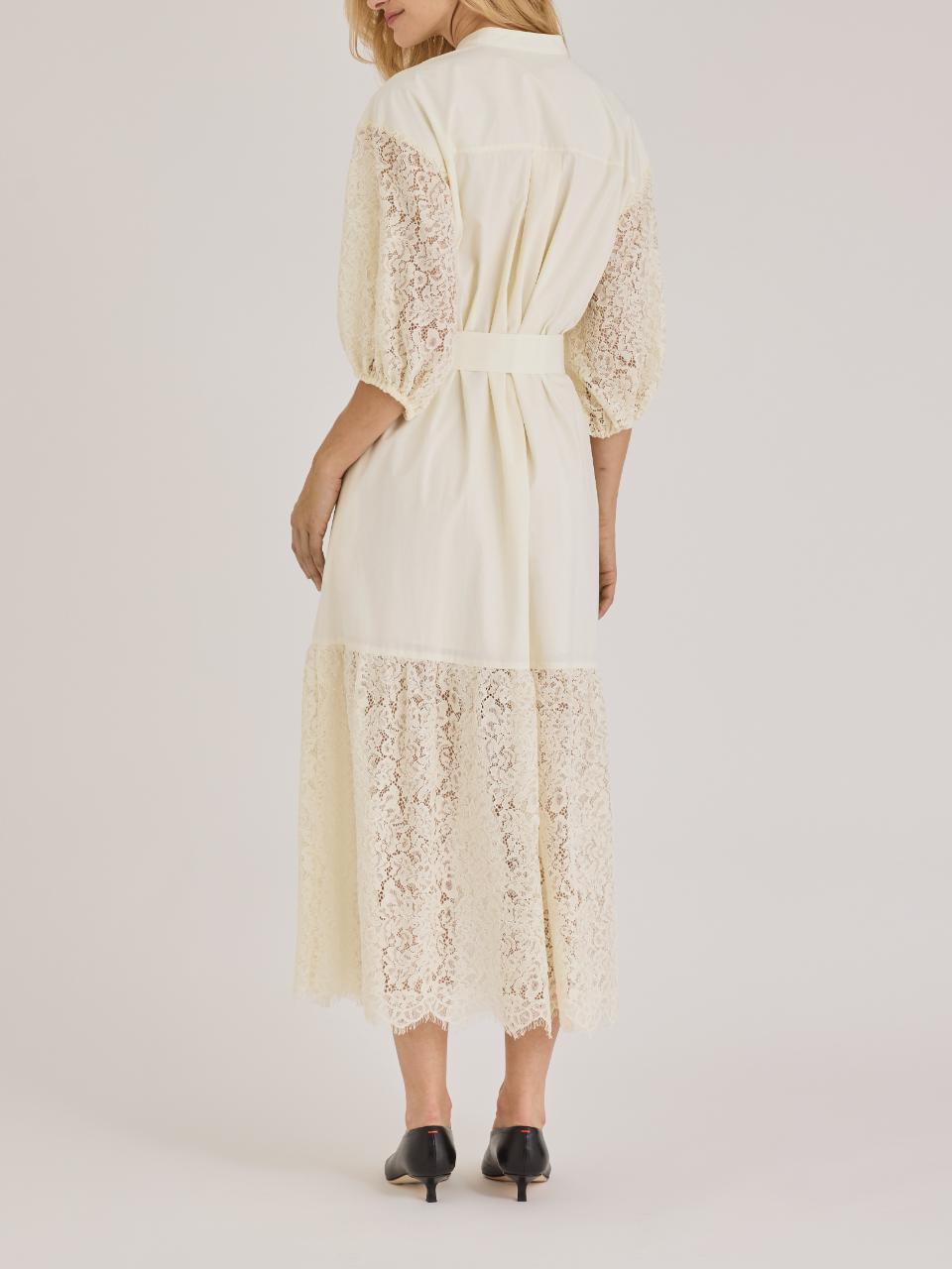 Rebecca Taylor Idun Dress in Cream