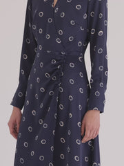 Hazy Dot Dress