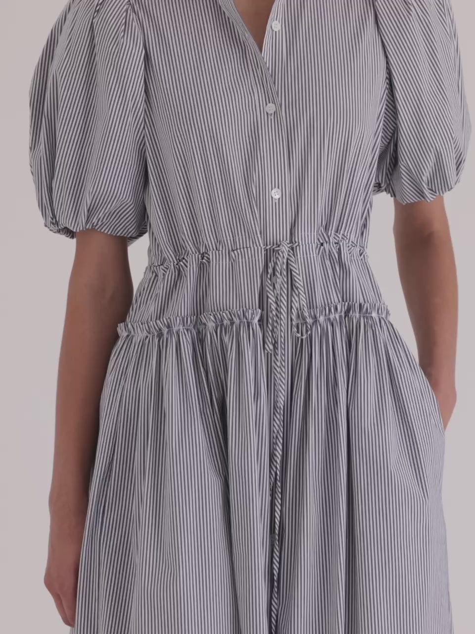 Poplin Shirt Dress