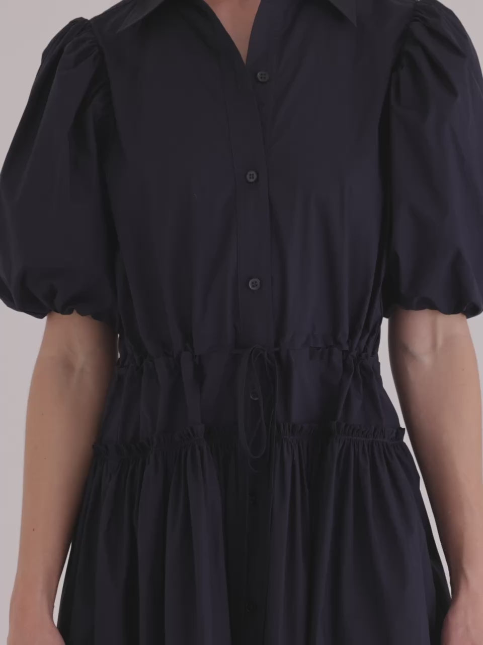 Poplin Shirt Dress