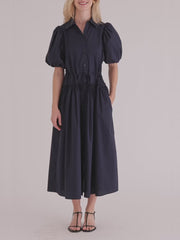 Poplin Shirt Dress