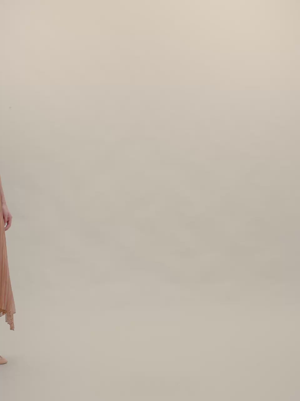 Celeste Stripe Pleated Dress