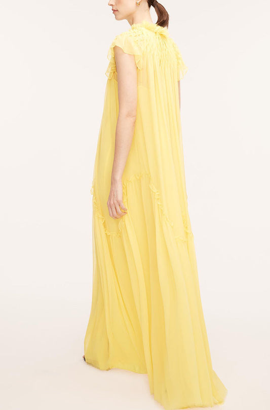 Smocked Chiffon Dress
