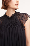 Smocked Chiffon Dress