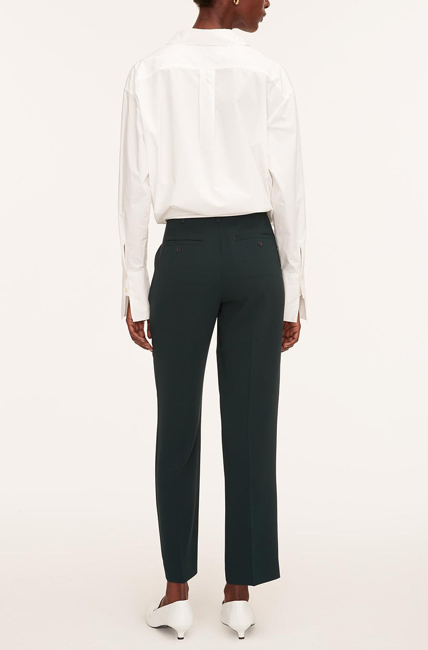 Rebecca Taylor Cigarette Pant in Emerald