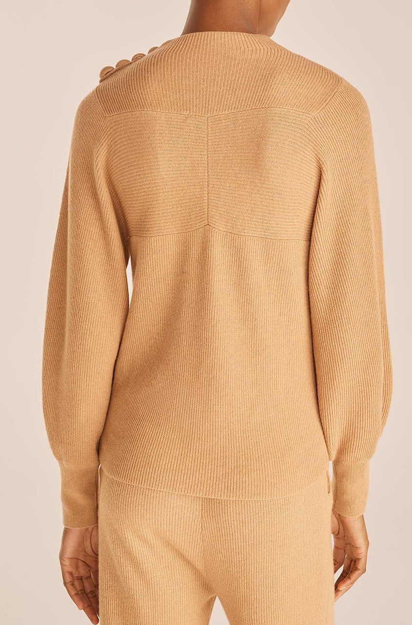 Rib Mock Neck