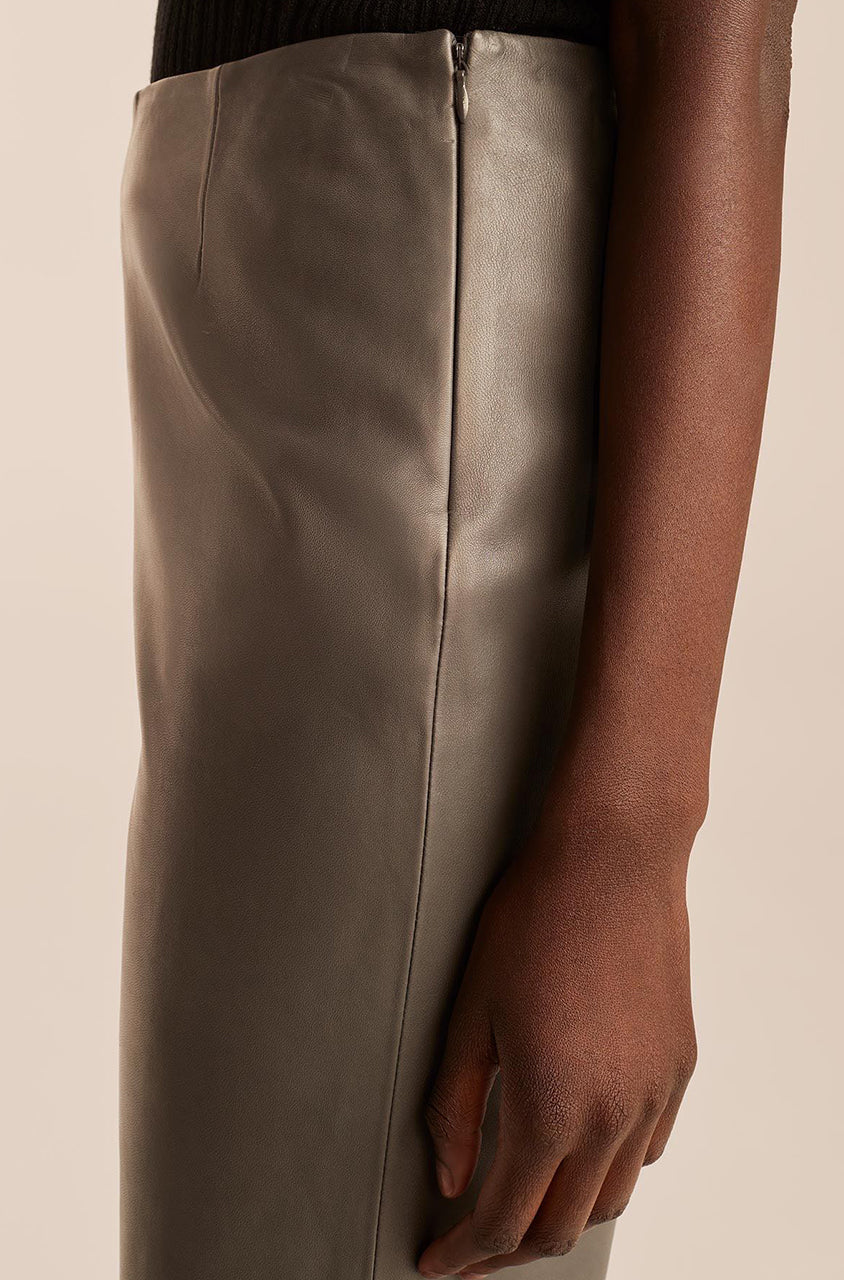 Leather Ankle Pant
