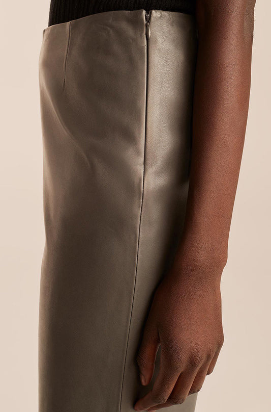Leather Ankle Pant