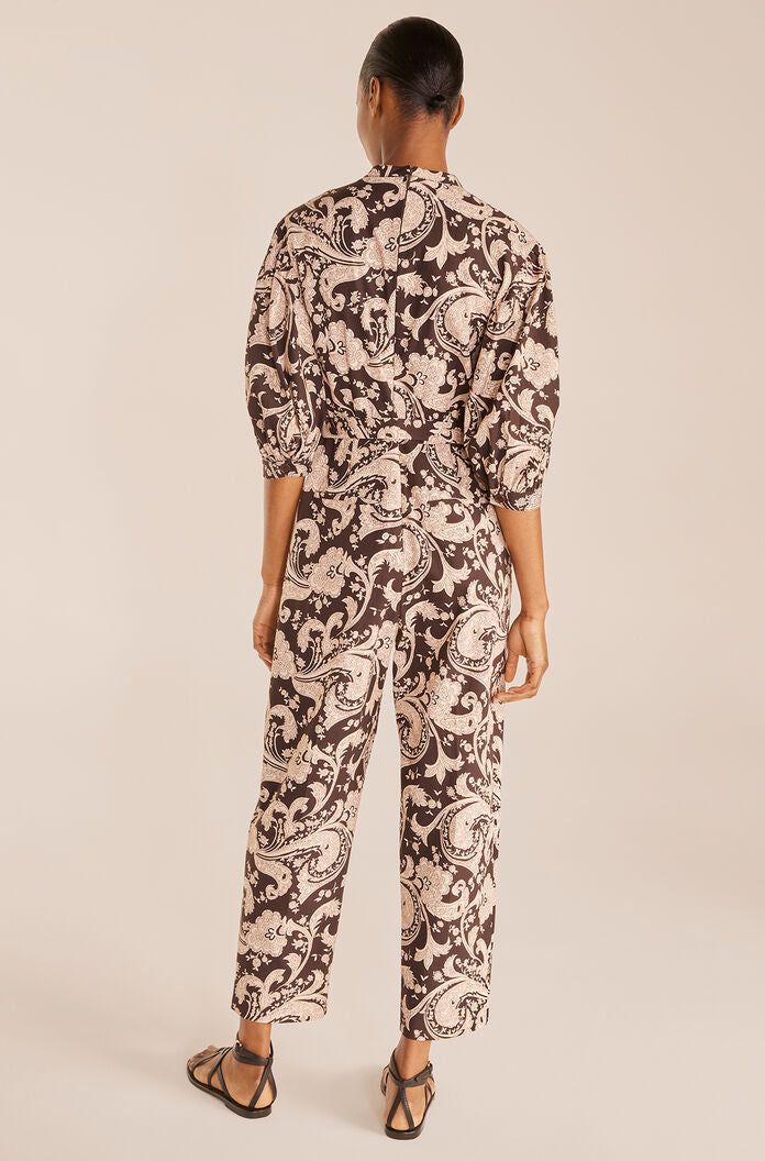 Reversible Paisley Jumpsuit