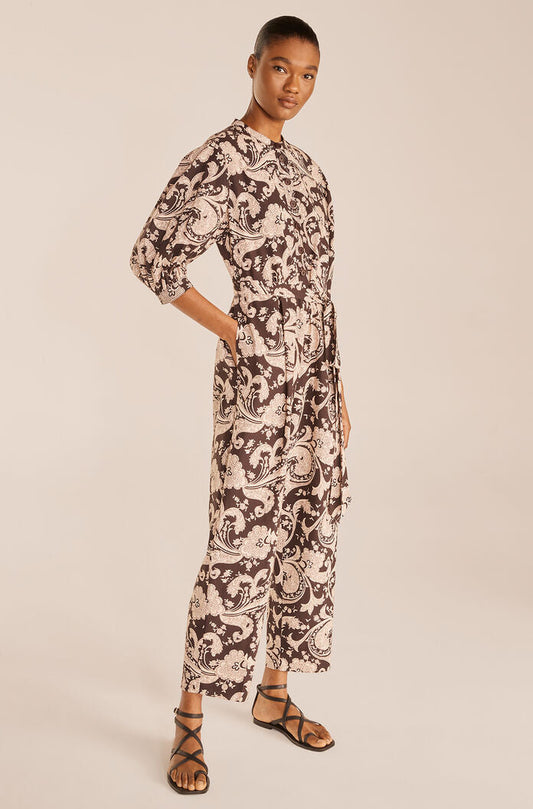 Reversible Paisley Jumpsuit