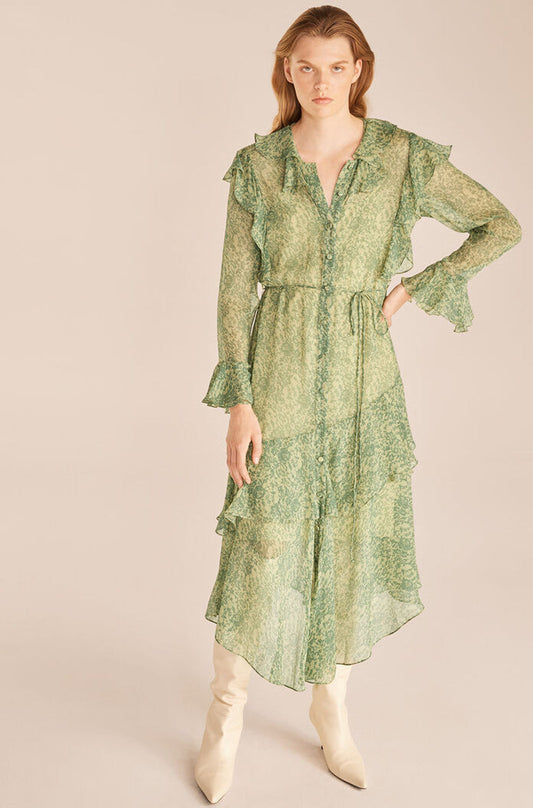 Chiffon Shirtdress