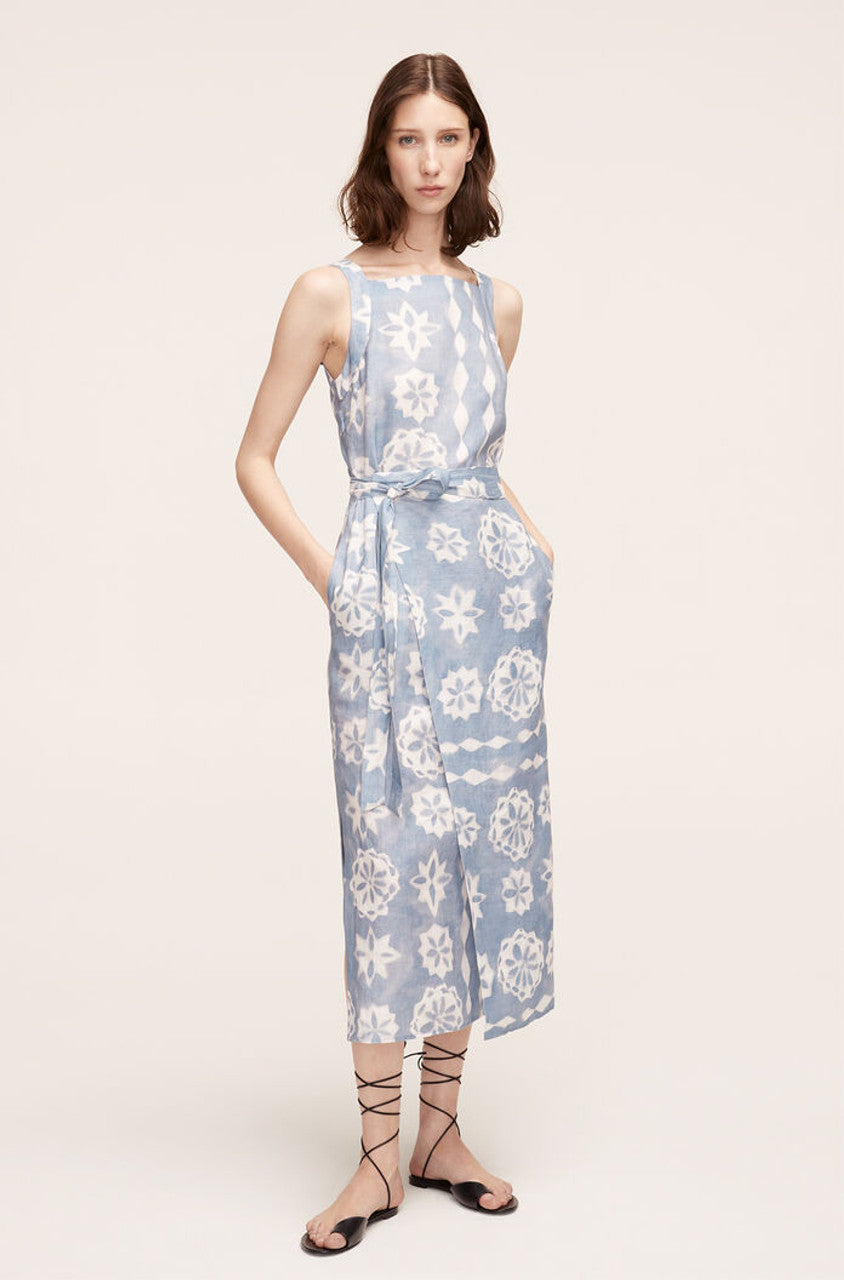  Paper Fleur Whisper Dress in Paper Fleur Delphinium Blue Combo by Rebecca Taylor