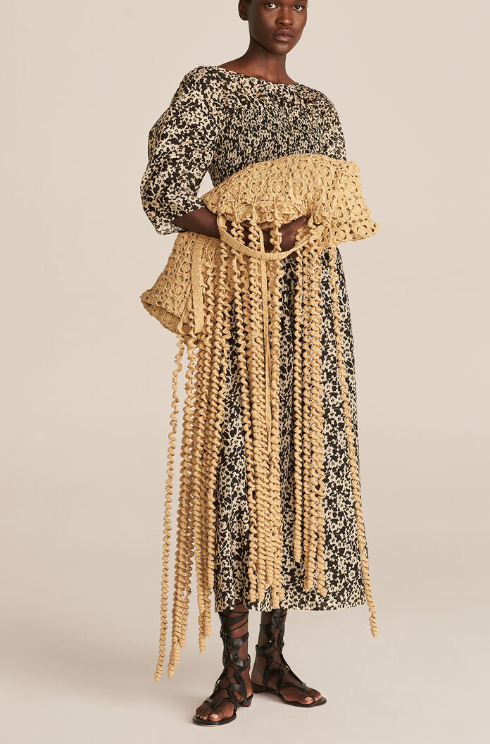 Floral Crochet Bag