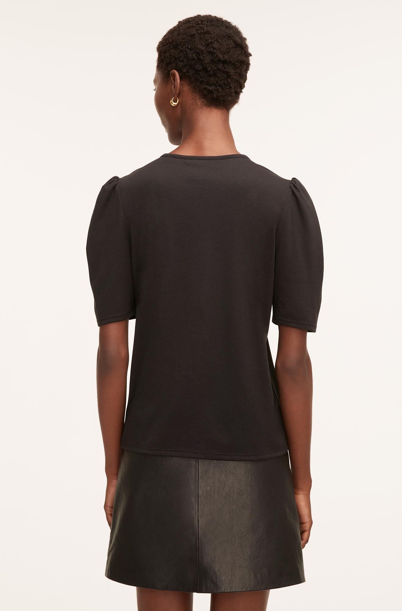  A Line Tee in Black by Rebecca Taylor