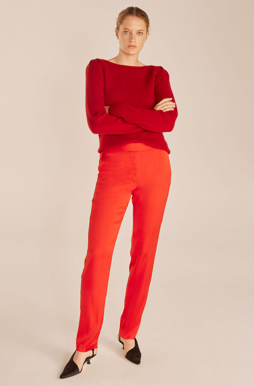 Satin Cigarette Pant