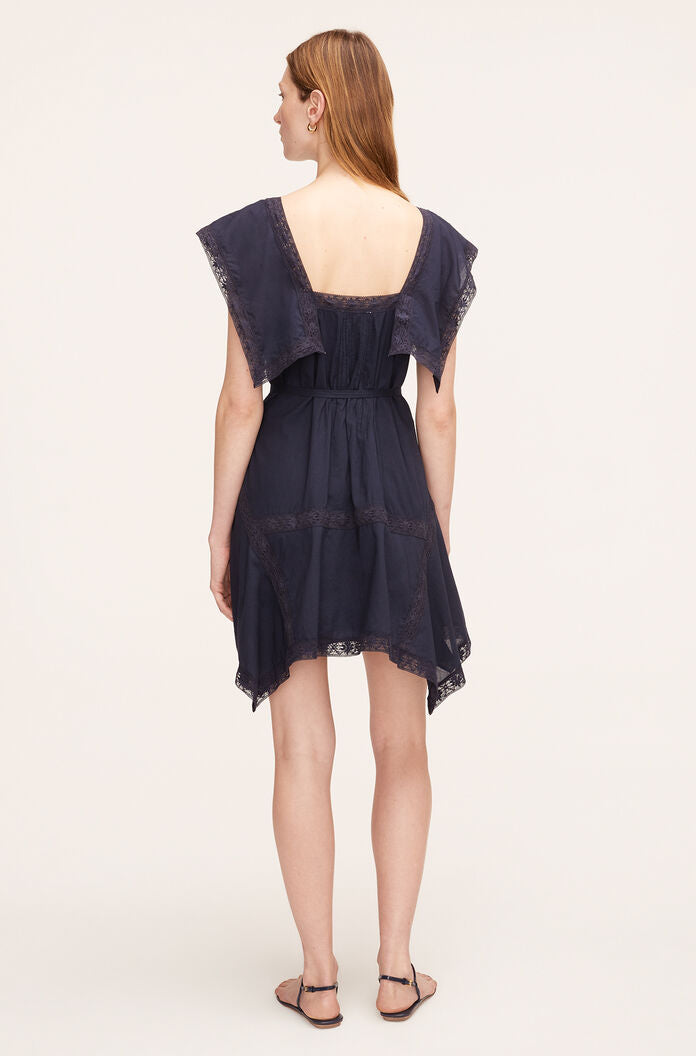 Lace Insert Dress