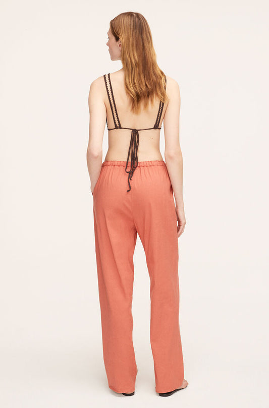 Stretch Linen Pull-On Pant
