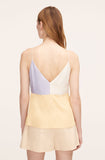 Color-Blocked Twill Camisole
