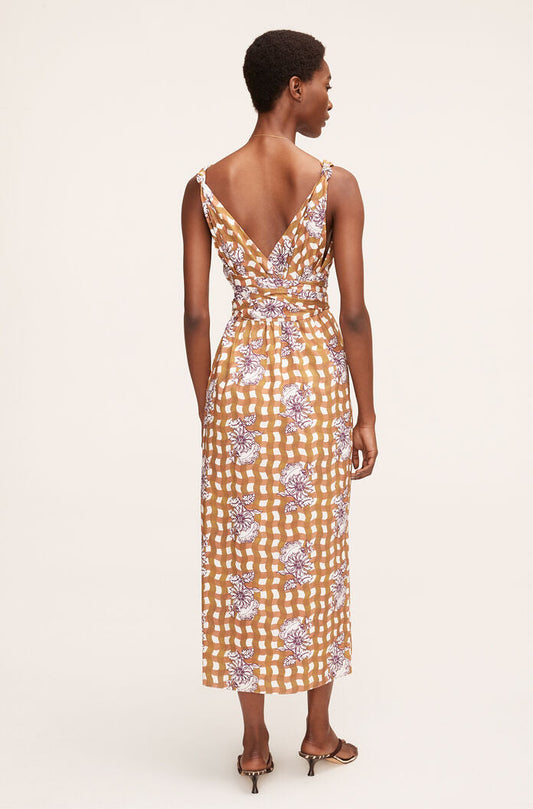 Gingham Daisy Whisper Dress