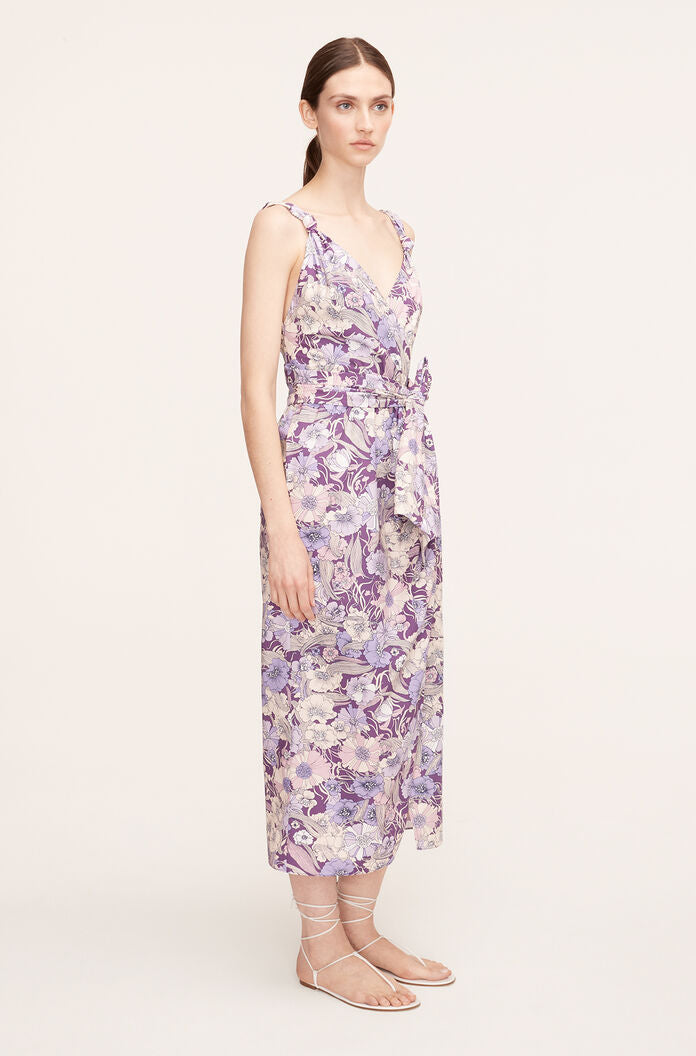 Rebecca Taylor Poppy Field Dress in Poppy Field Lavendar Combo