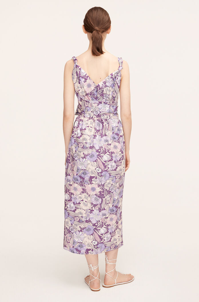 Rebecca Taylor Poppy Field Dress in Poppy Field Lavendar Combo