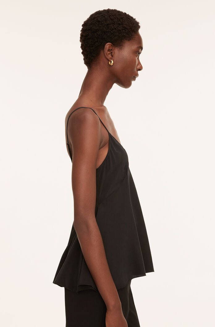 Rebecca Taylor Essential Silk Camisole in Black