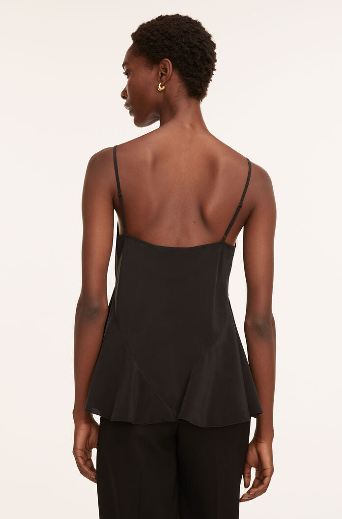 Rebecca Taylor Essential Silk Camisole in Black