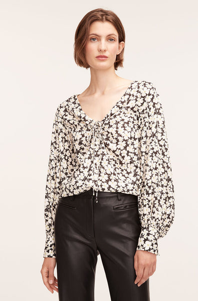 Paige Fleur Black Combo Paige Fleur Drawstring Long Sleeve