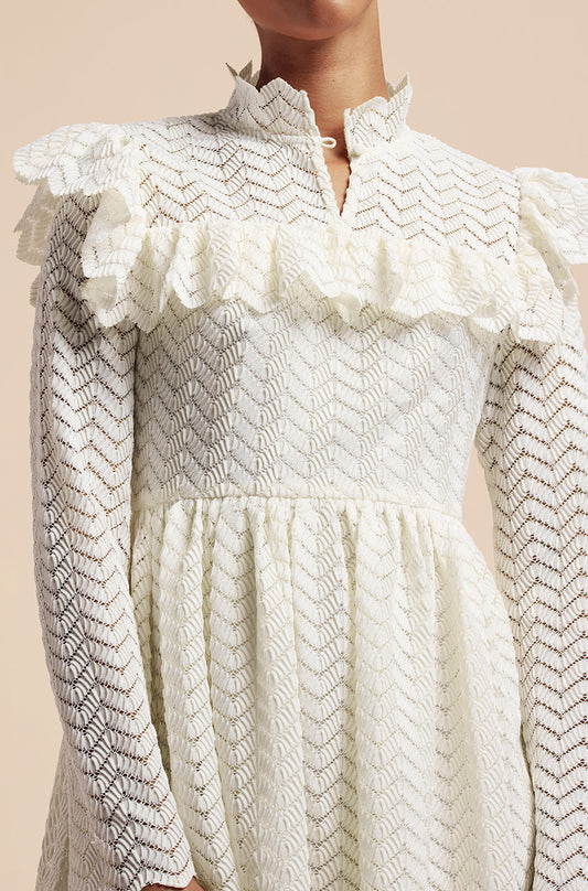 Chevron Lace Dress