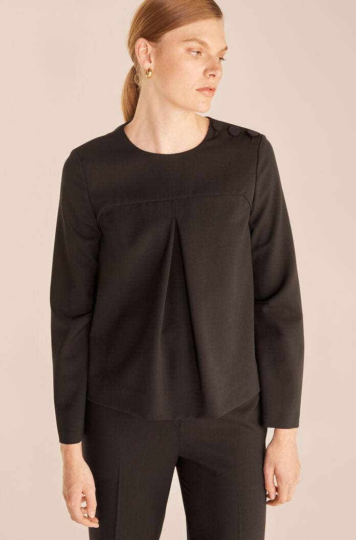 Mod Suiting Blouse