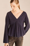 Long Sleeve Trapeze Top