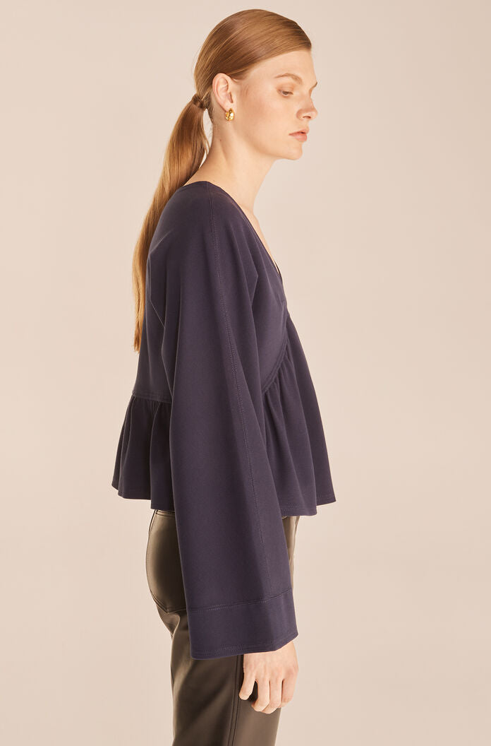 Long Sleeve Trapeze Top